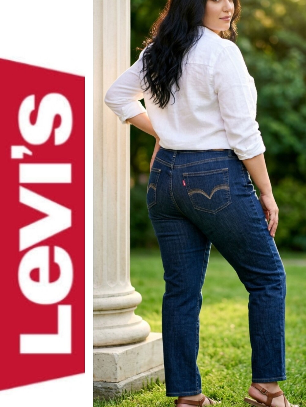 Levis 512 Perfectly Slimming Straight Leg Jeans